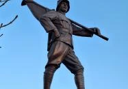 I. világháborús emlékmű Baracska