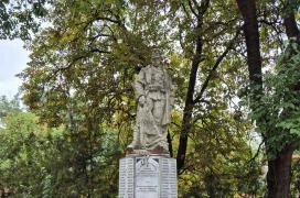 I. világháborús emlékmű Aba