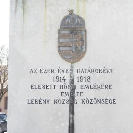 I. világháborús emlékmű Lébény Lébény - Egyéb