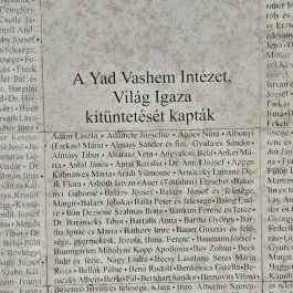 Igazak Fala Budapest - Egyéb