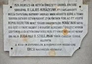 II. Lajos emlékhely Ercsi