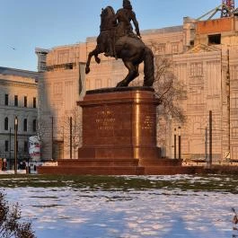 II. Rákóczi Ferenc lovasszobra, Budapest - Külső kép