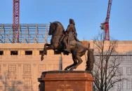 II. Rákóczi Ferenc lovasszobra Budapest