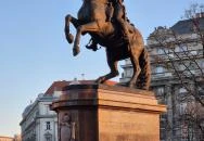 II. Rákóczi Ferenc lovasszobra Budapest