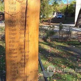 II. világháború és a forradalom áldozatainak állított emlékmű Dunavecse - Egyéb