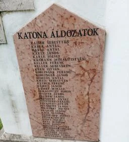 A II. világháború hősi halottainak és minden áldozatának emlékére