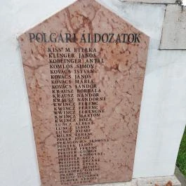 A II. világháború hősi halottainak és minden áldozatának emlékére, Zsámbék - Egyéb