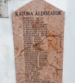 A II. világháború hősi halottainak és minden áldozatának emlékére