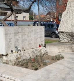 A II. világháború pestszentimrei áldozatainak emlékműve