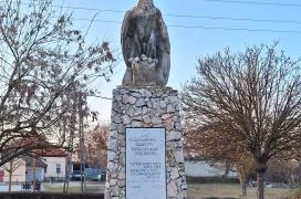 II. világháborúban elhunytak emlékére Baracska