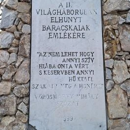 II. világháborúban elhunytak emlékére Baracska - Egyéb