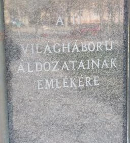 II. világháborús emlékmű