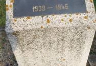 II. világháborús emlékmű Kunmadaras