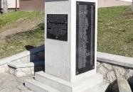 II. világháborús emlékmű Szomor