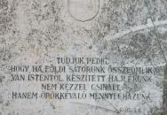 II. világháborús emlékmű Nagybörzsöny