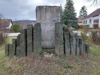 II. világháborús emlékmű Nagybörzsöny