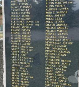 II. világháborús emlékmű