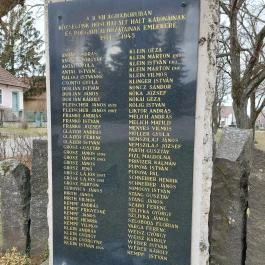 II. világháborús emlékmű Nagybörzsöny - Egyéb