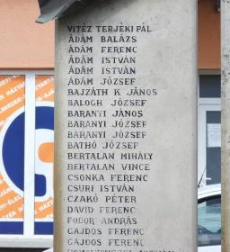 II. világháborús emlékmű