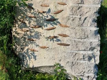 II. világháborús emlékmű Káva