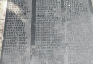 II. világháborús emlékmű Jászfényszaru