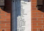 II. világháborús emlékmű Kiszombor