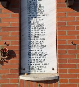 II. világháborús emlékmű