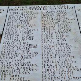 II. világháborús emlékmű Sümeg - Egyéb