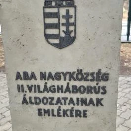 II. Világháborús emlékmű, Aba - Külső kép