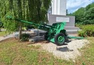 II. világháborús szovjet emlékmű Nagybajom