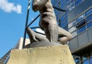 Ijász fiú szobra Budapest