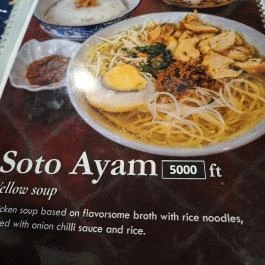 Indonesia Culinary Restaurant Budapest - Étlap/itallap