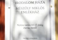 Irodalom Háza - Mészöly Miklós Emlékház Szekszárd