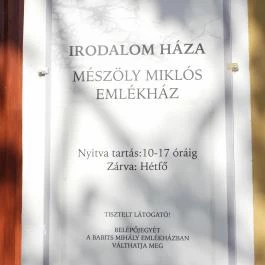 Irodalom Háza - Mészöly Miklós Emlékház, Szekszárd - Egyéb
