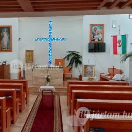 Isteni Irgalmasság templom Galgaguta - Belső