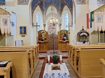 Istenszülő születése görögkatolikus templom Csegöld