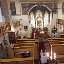 Istenszülő születése görögkatolikus templom Csegöld - Belső