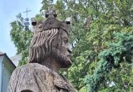 István király faszobra Ugod