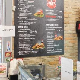 Jack's Burger Budaörs Budaörs - Étlap/itallap