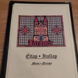 Jaromír a Templomhoz Budapest - Étlap/itallap