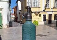 Jedlik-csobogó Győr