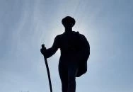 Jelky András-szobor Baja