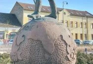 Jelky András-szobor Baja