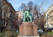 Jókai Mór szobor - Jókai tér Budapest