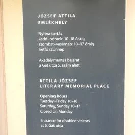 József Attila Emlékhely Budapest - Egyéb
