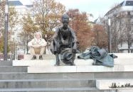 József Attila szobra Budapest