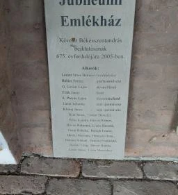 Jubileumi Emlékház