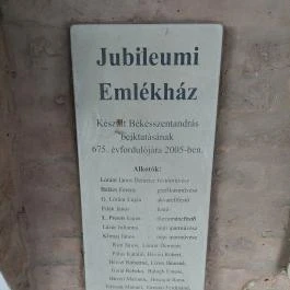 Jubileumi Emlékház Békésszentandrás - Egyéb
