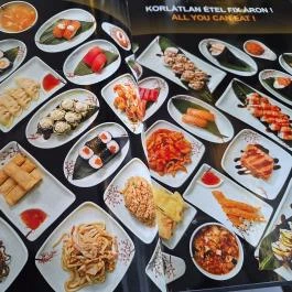 Kaiteki Sushi Restaurant Budapest - Étlap/itallap