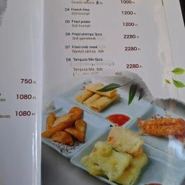 Kaiteki Sushi Restaurant Budapest - Étlap/itallap